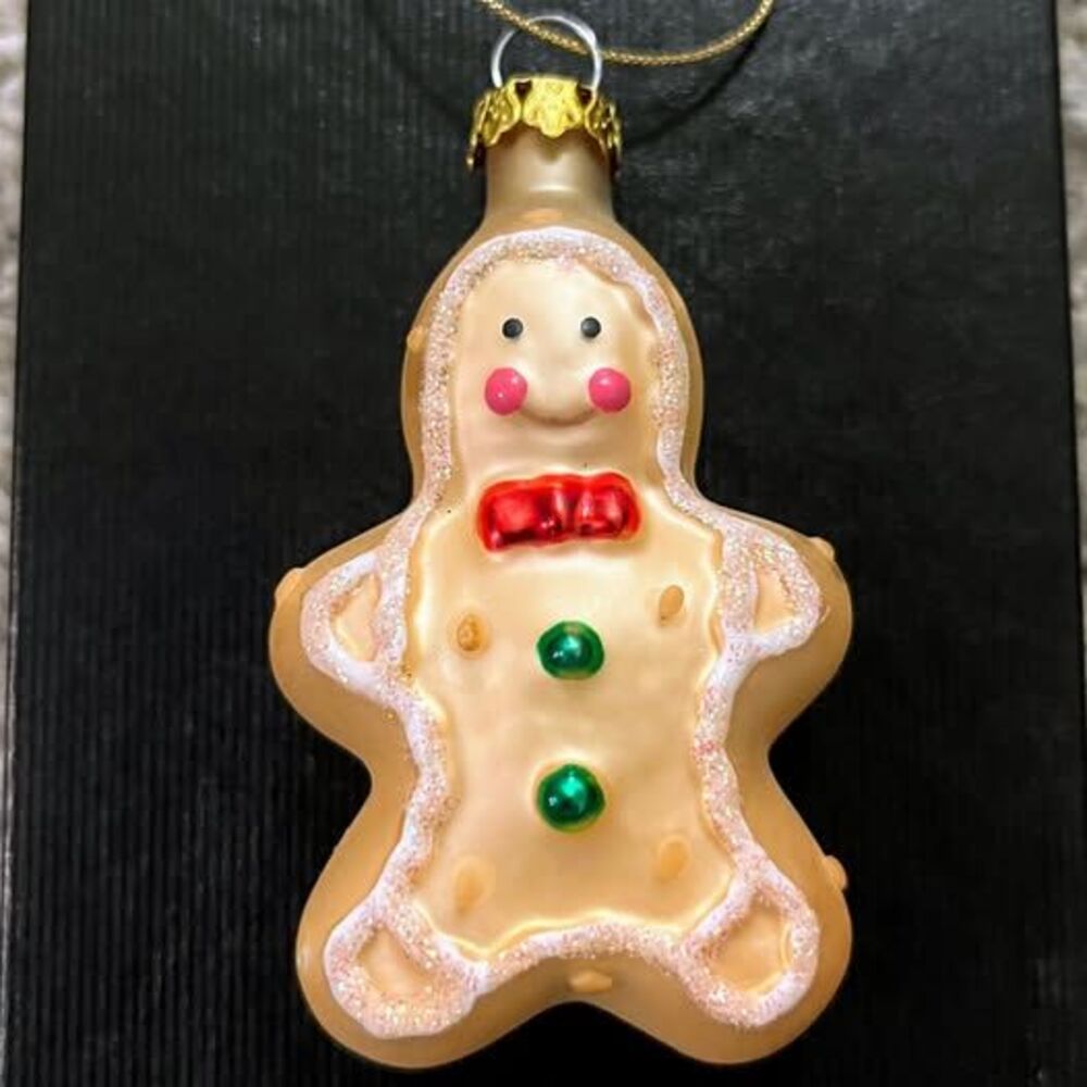 Sesame Gingerbread Man Holiday Ornament